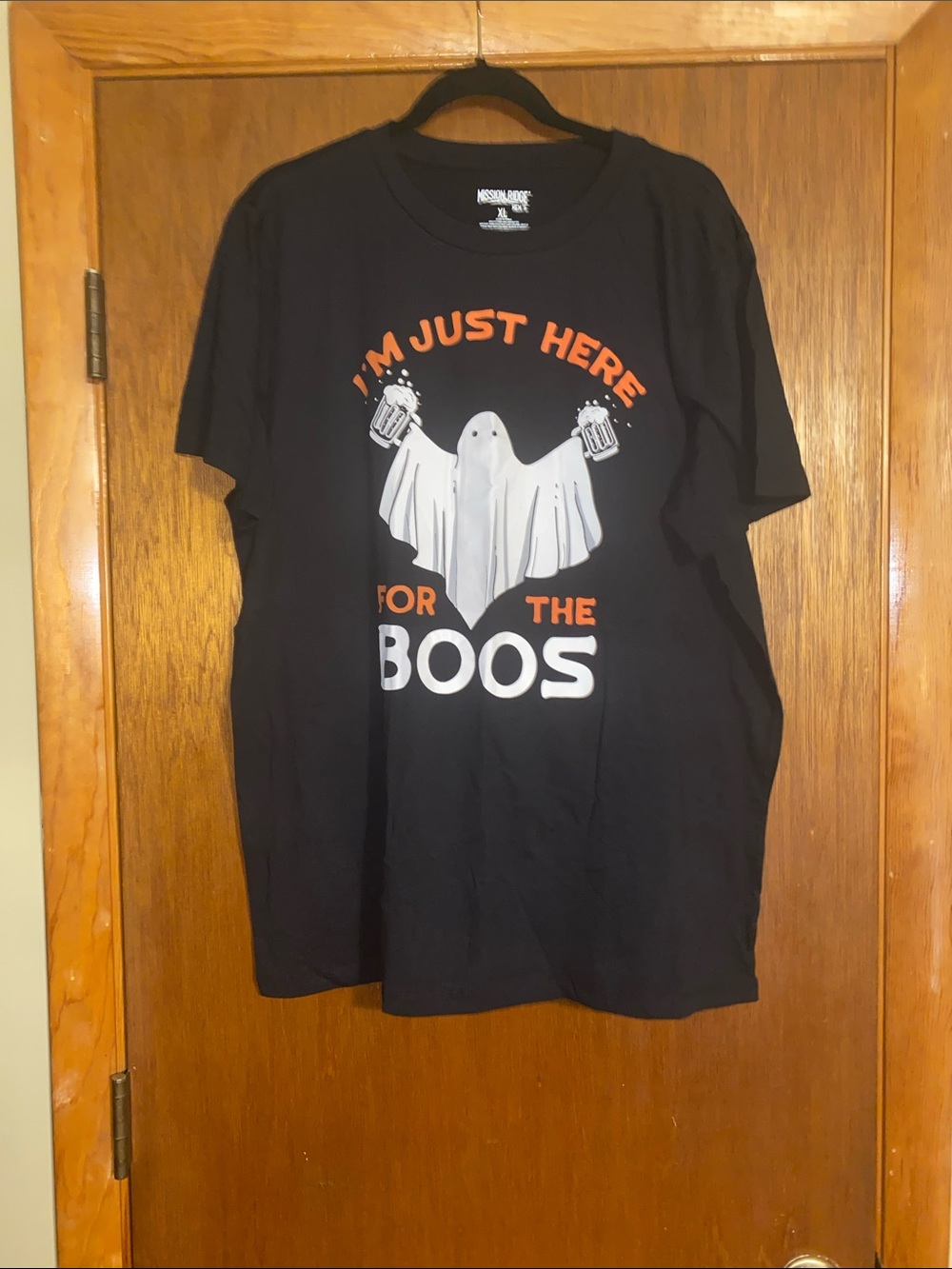 Mission Ridge Men's XL Black Graphic Tee - Inner Label View